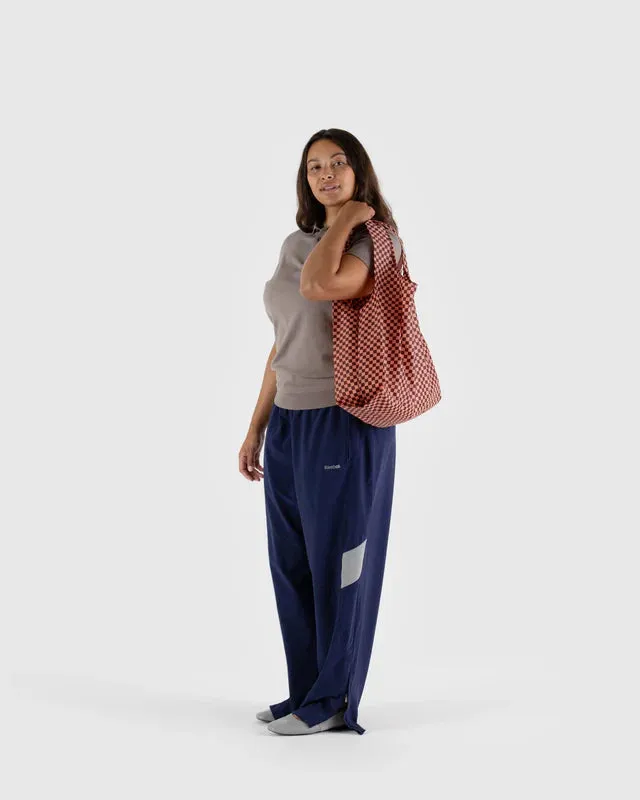 Pink Brown Check Standard Bag