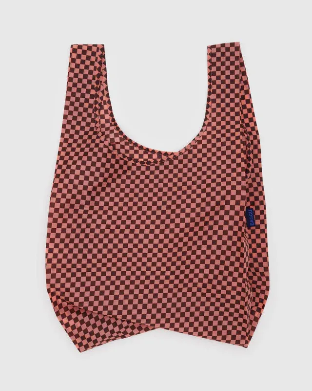 Pink Brown Check Standard Bag