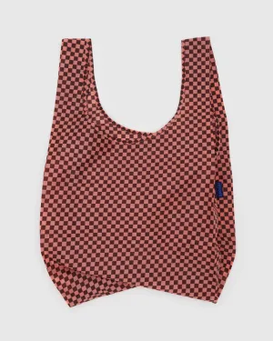 Pink Brown Check Standard Bag