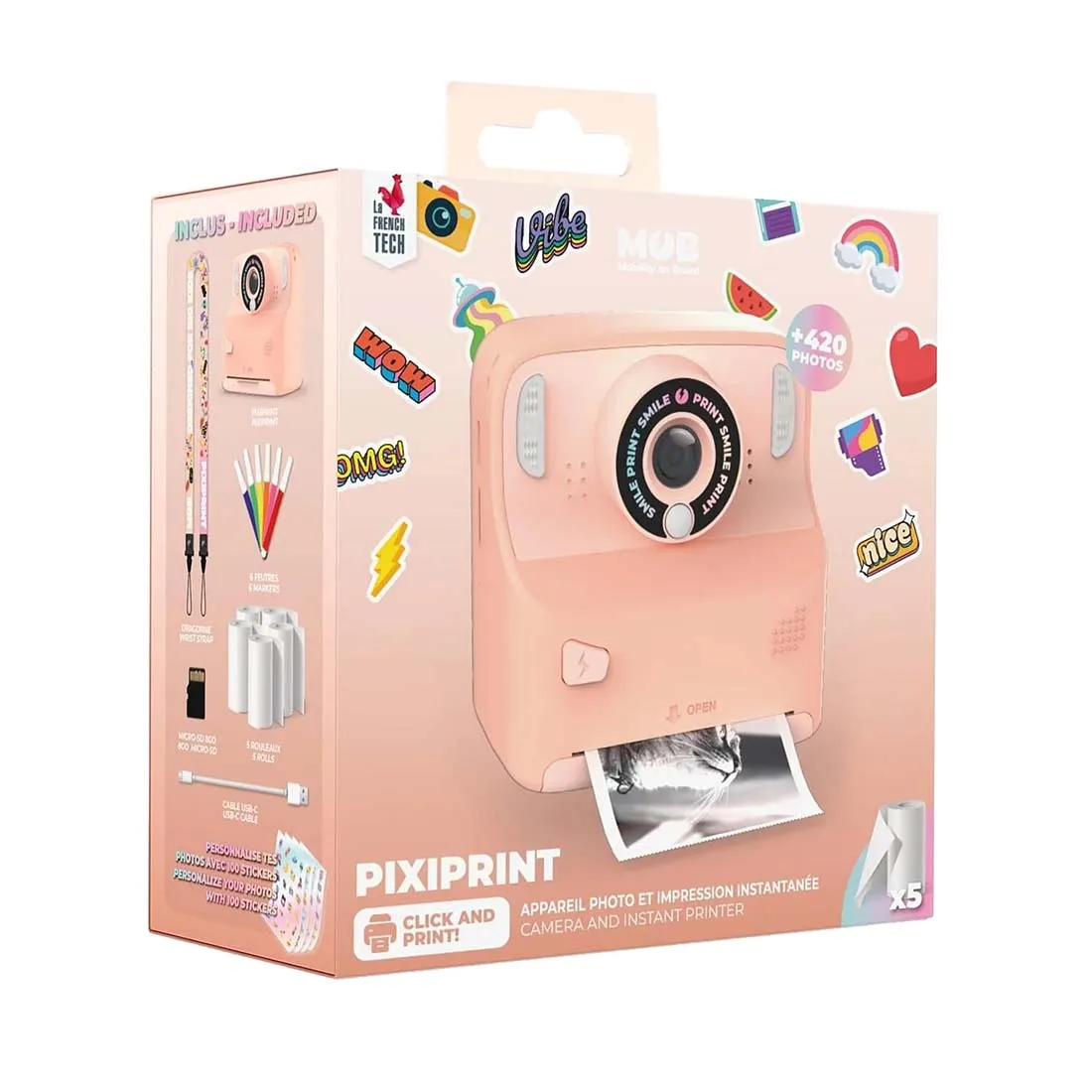PixiPrint Click & Print Camera