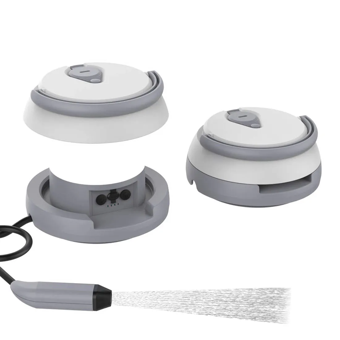 Portable Camping Bidet Sprayer Rechargeable with light & Traveling Camping