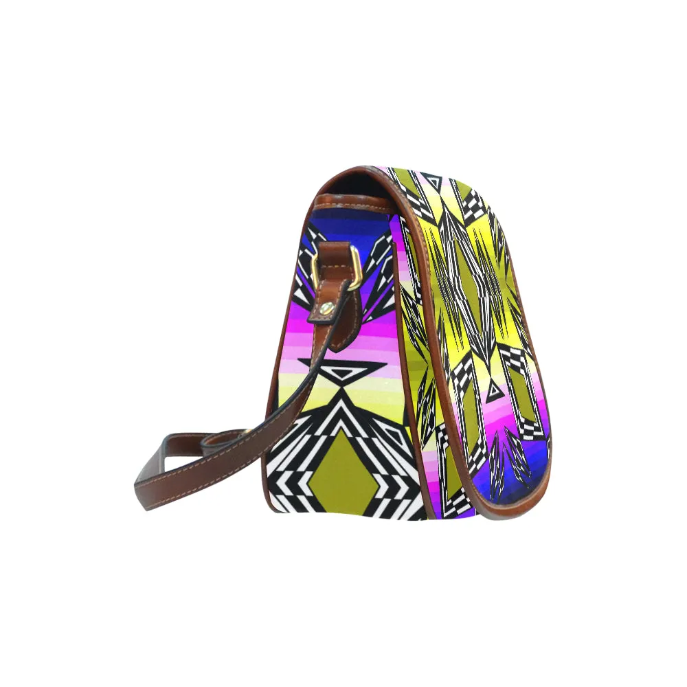 Prairie Fire Sunset Saddle Bag/Large