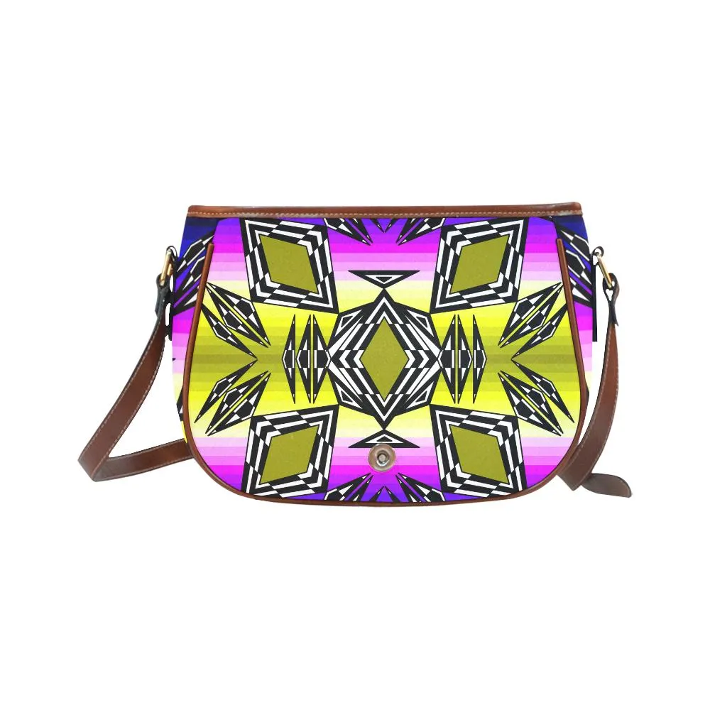 Prairie Fire Sunset Saddle Bag/Large
