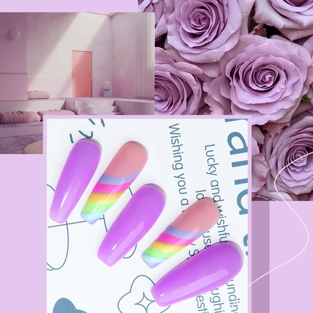 Purple Rose - Luminous Poly Nail Gel  (15g)