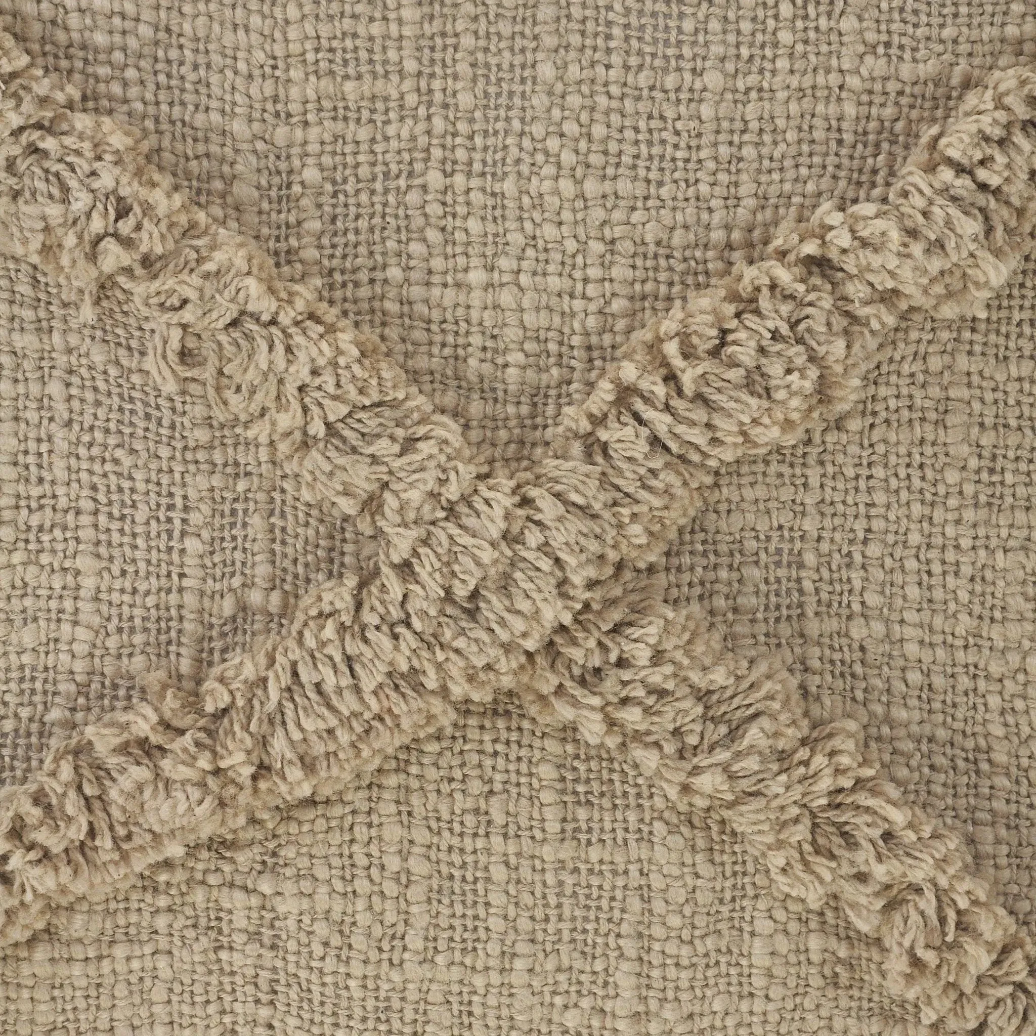 Reese Lr07325 Taupe Brown Pillow