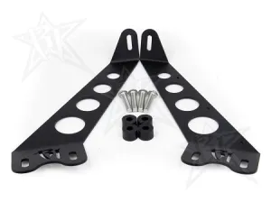 Rigid Industries 20" Light Bar Hood Mount - 2007-2016 JK