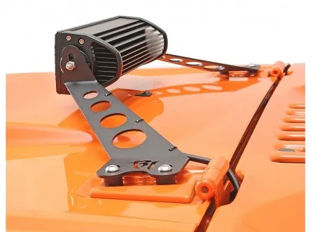 Rigid Industries 20" Light Bar Hood Mount - 2007-2016 JK