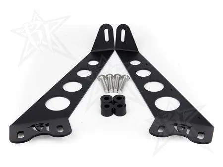 Rigid Industries 20" Light Bar Hood Mount - 2007-2016 JK