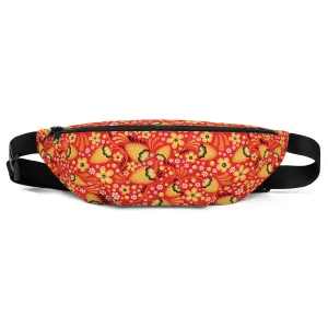 Russian Red Khokhloma Fanny Pack