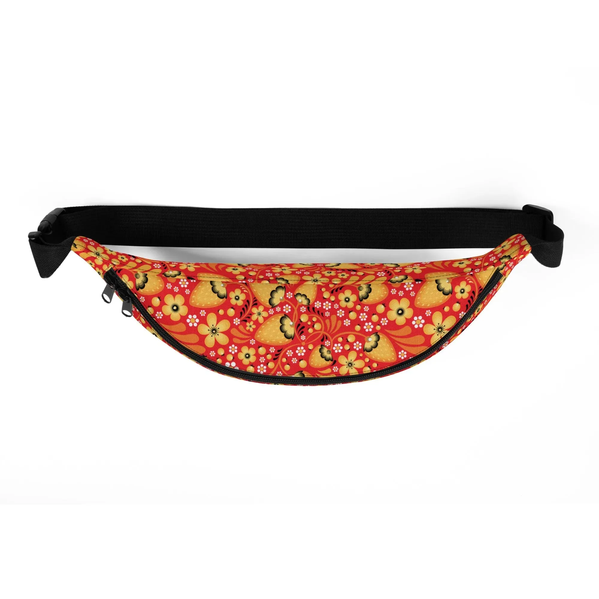 Russian Red Khokhloma Fanny Pack