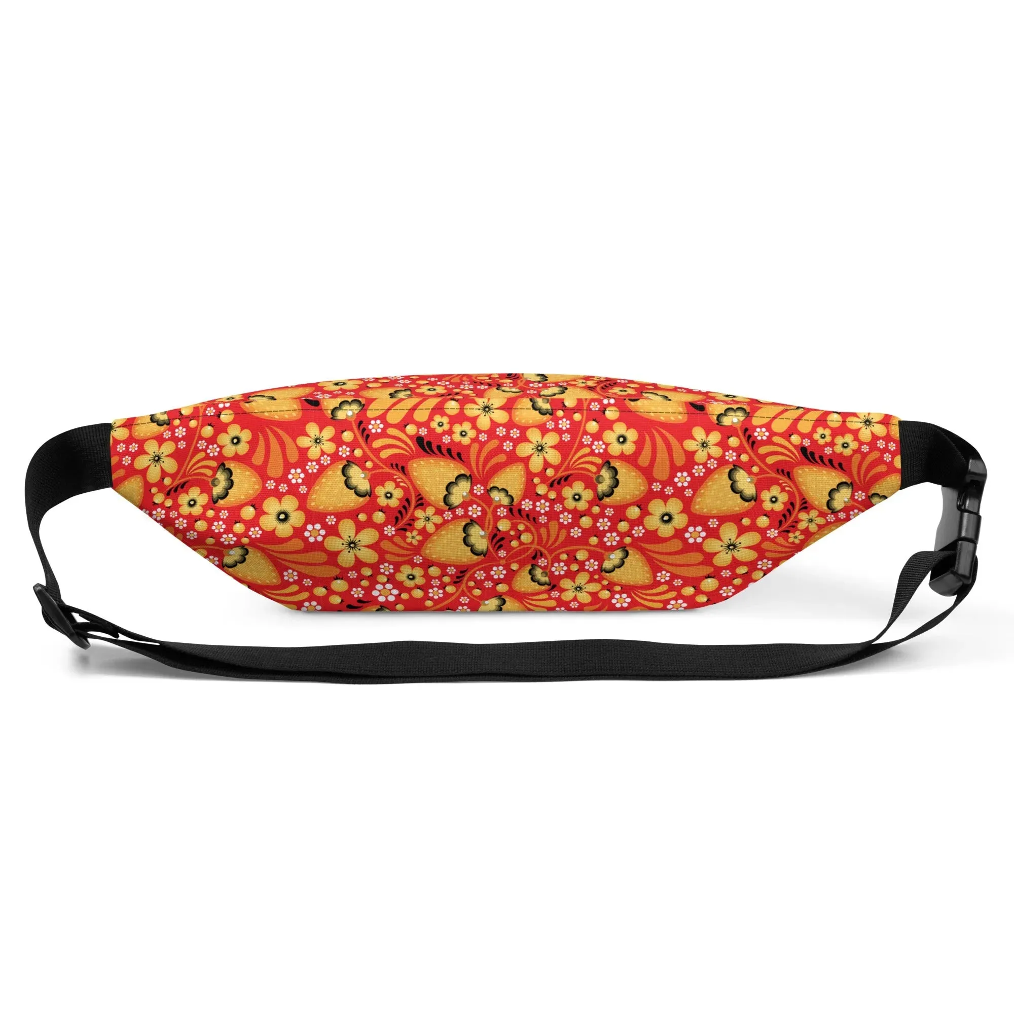 Russian Red Khokhloma Fanny Pack