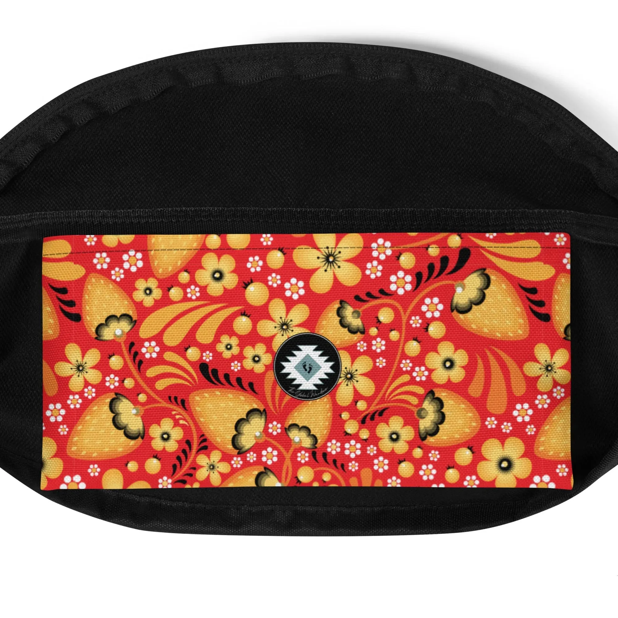 Russian Red Khokhloma Fanny Pack