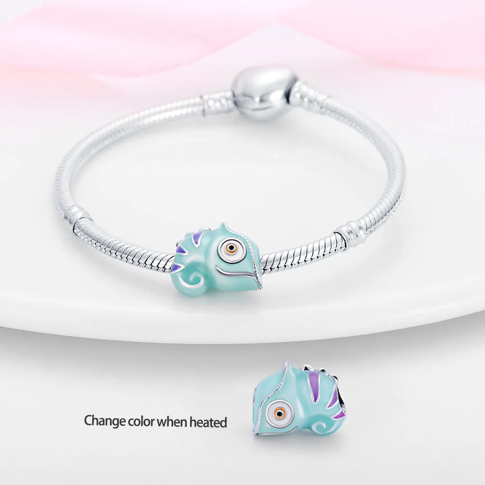 S925 Silver Luminous Charms Bead Grow in the Dark For Bracelet and Necklace