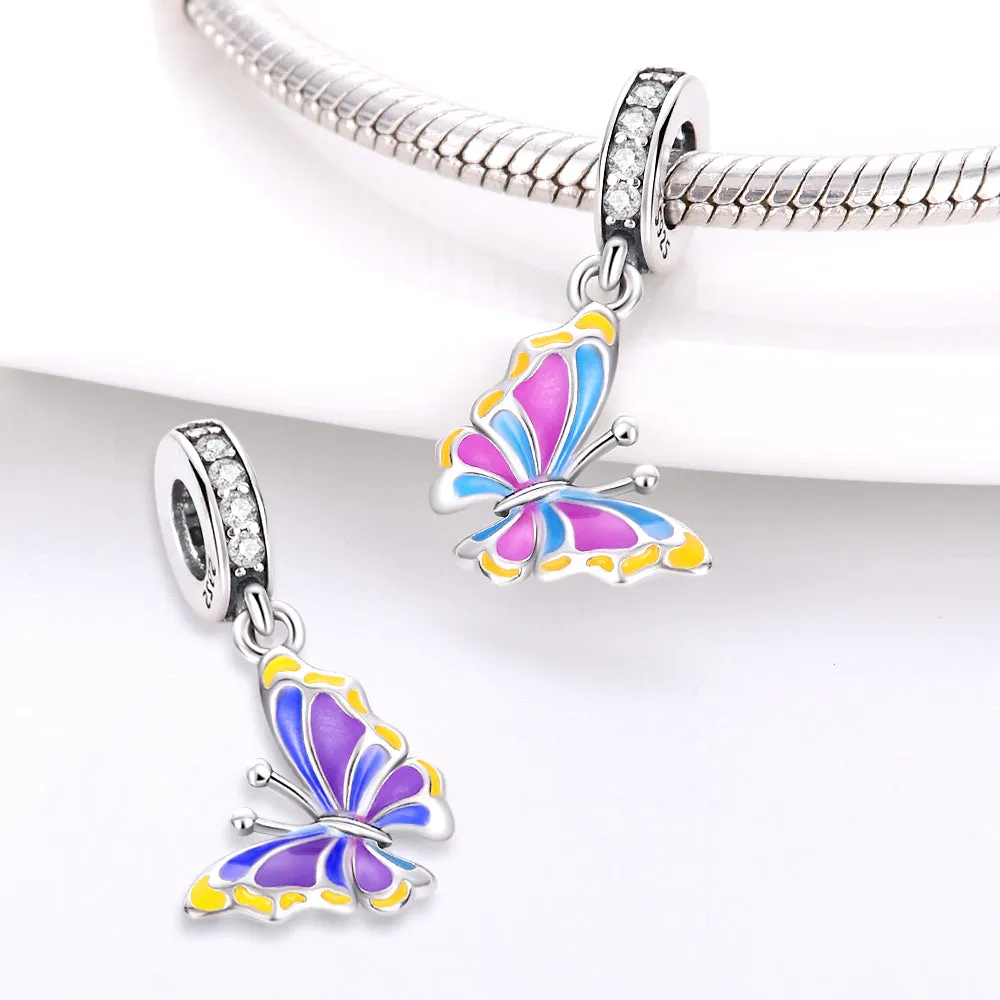S925 Silver Luminous Charms Bead Grow in the Dark For Bracelet and Necklace