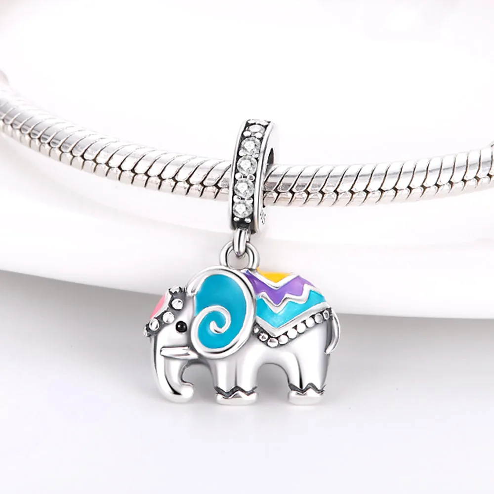 S925 Silver Luminous Charms Bead Grow in the Dark For Bracelet and Necklace