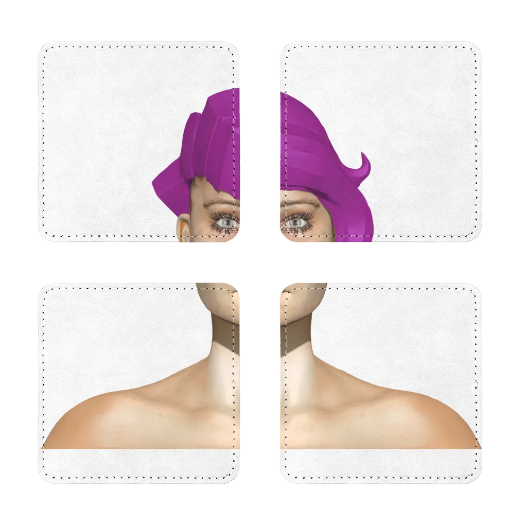 sarlotta Sublimation Coasters Pack of Four