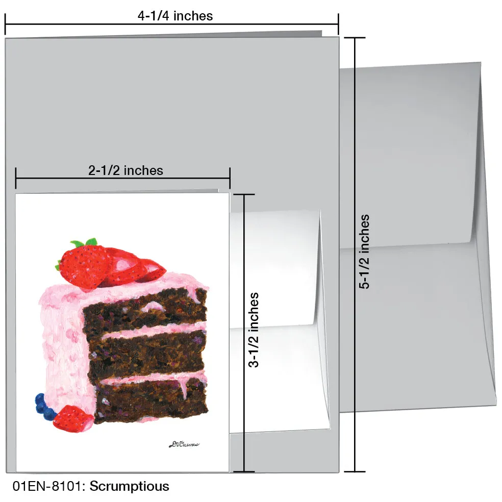 Scrumptious, Greeting Card (8101)