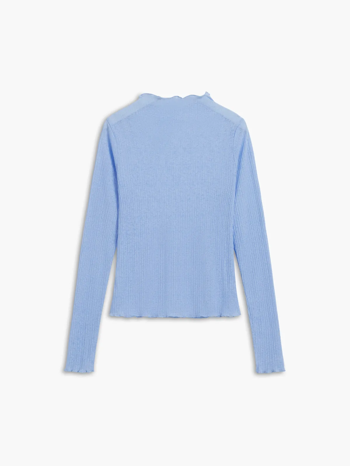 See Through Graceful Mesh Textured Shirt