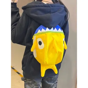 Shark Small Bookbag High School Student College Student Niche Travel Cute Funny Backpack Girl's Backpack  New