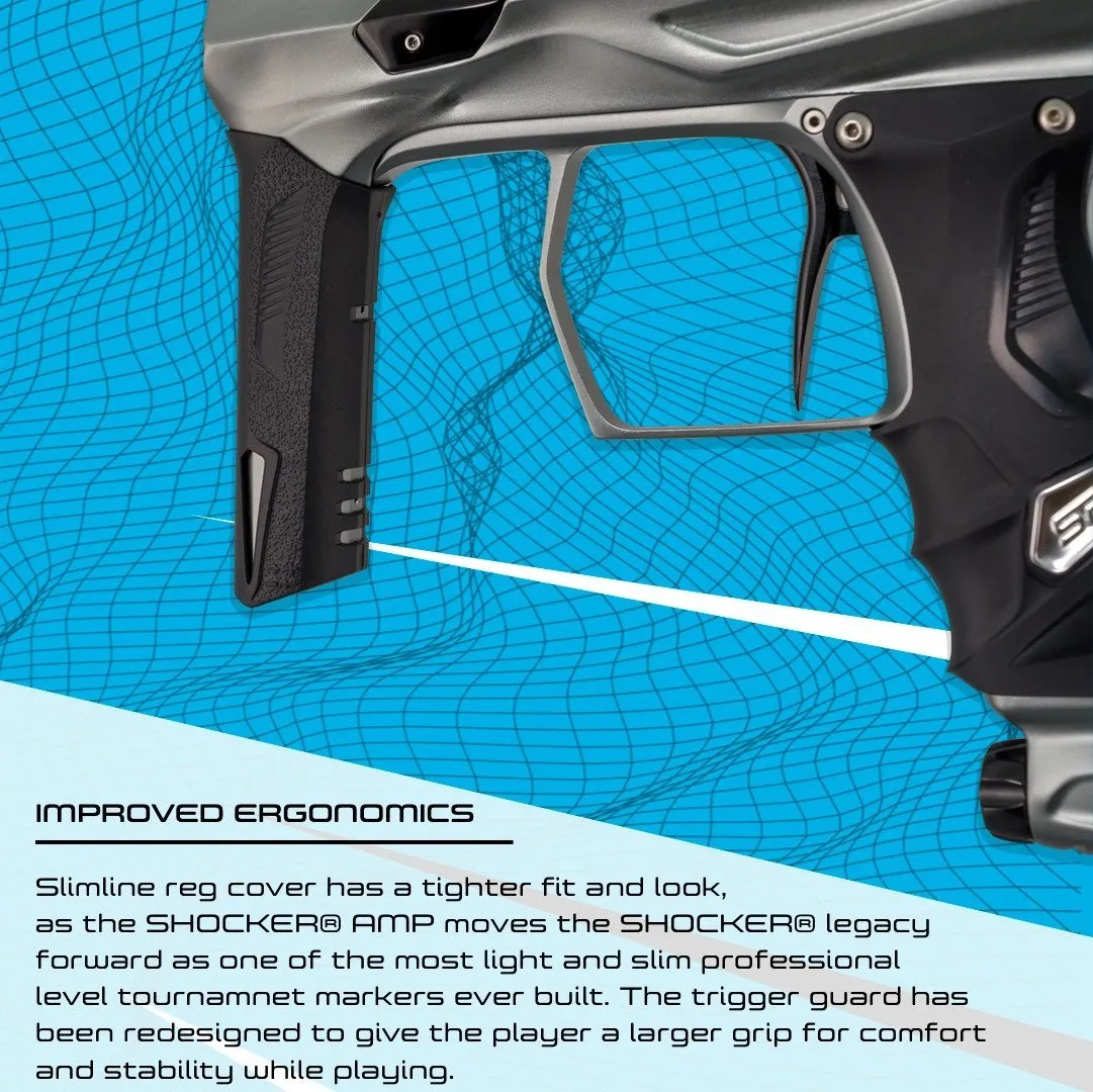 Shocker AMP - Dust Pewter/Black - Paintball Gun
