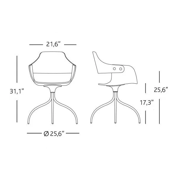 Showtime Swivel Chair