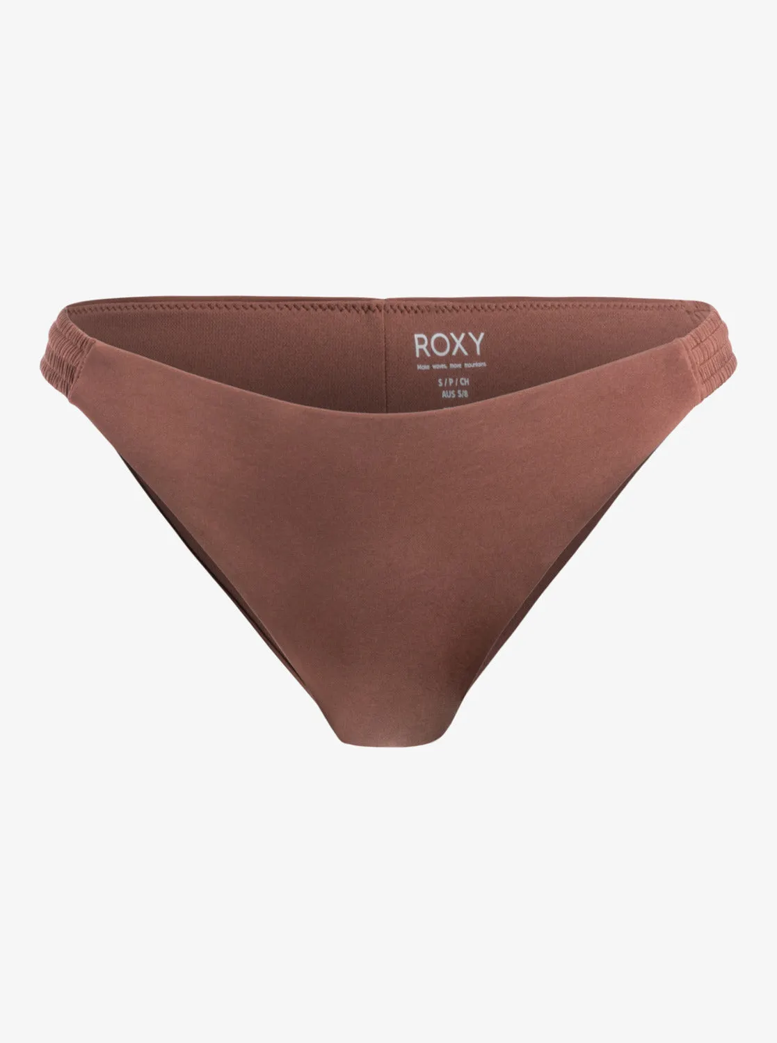 Silky Island Cheeky Bikini Bottoms - Root Beer