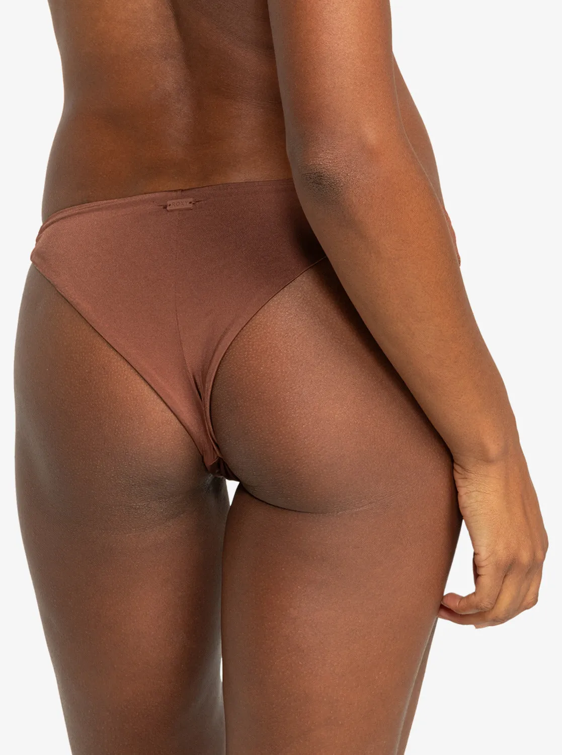 Silky Island Cheeky Bikini Bottoms - Root Beer