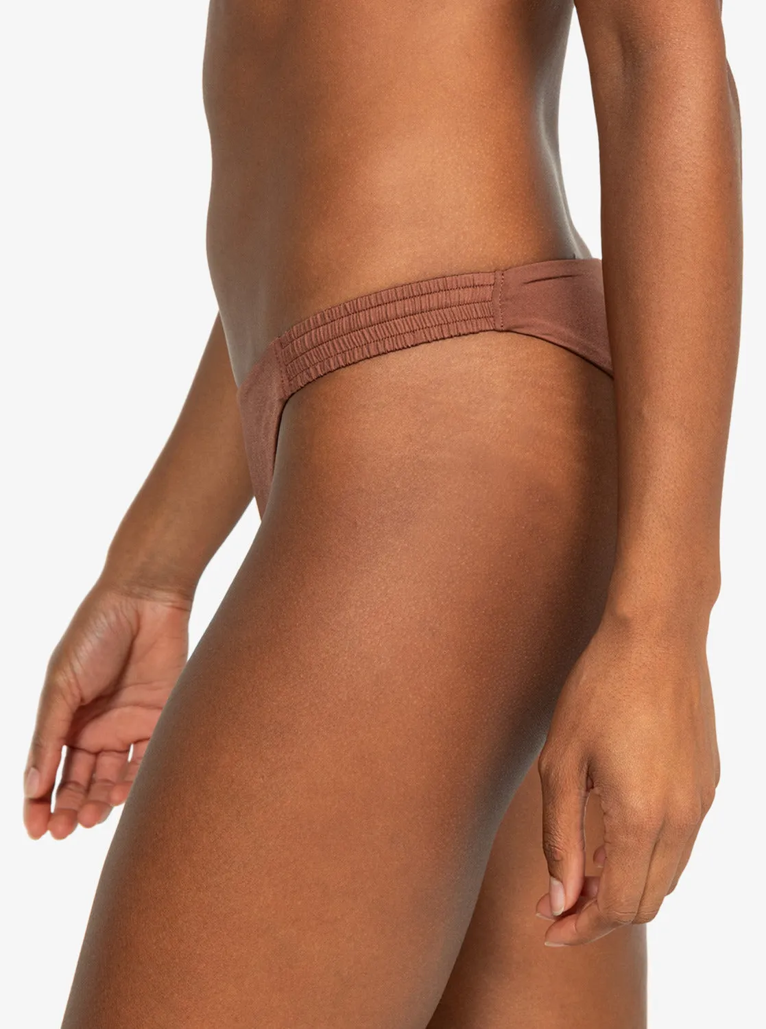 Silky Island Cheeky Bikini Bottoms - Root Beer