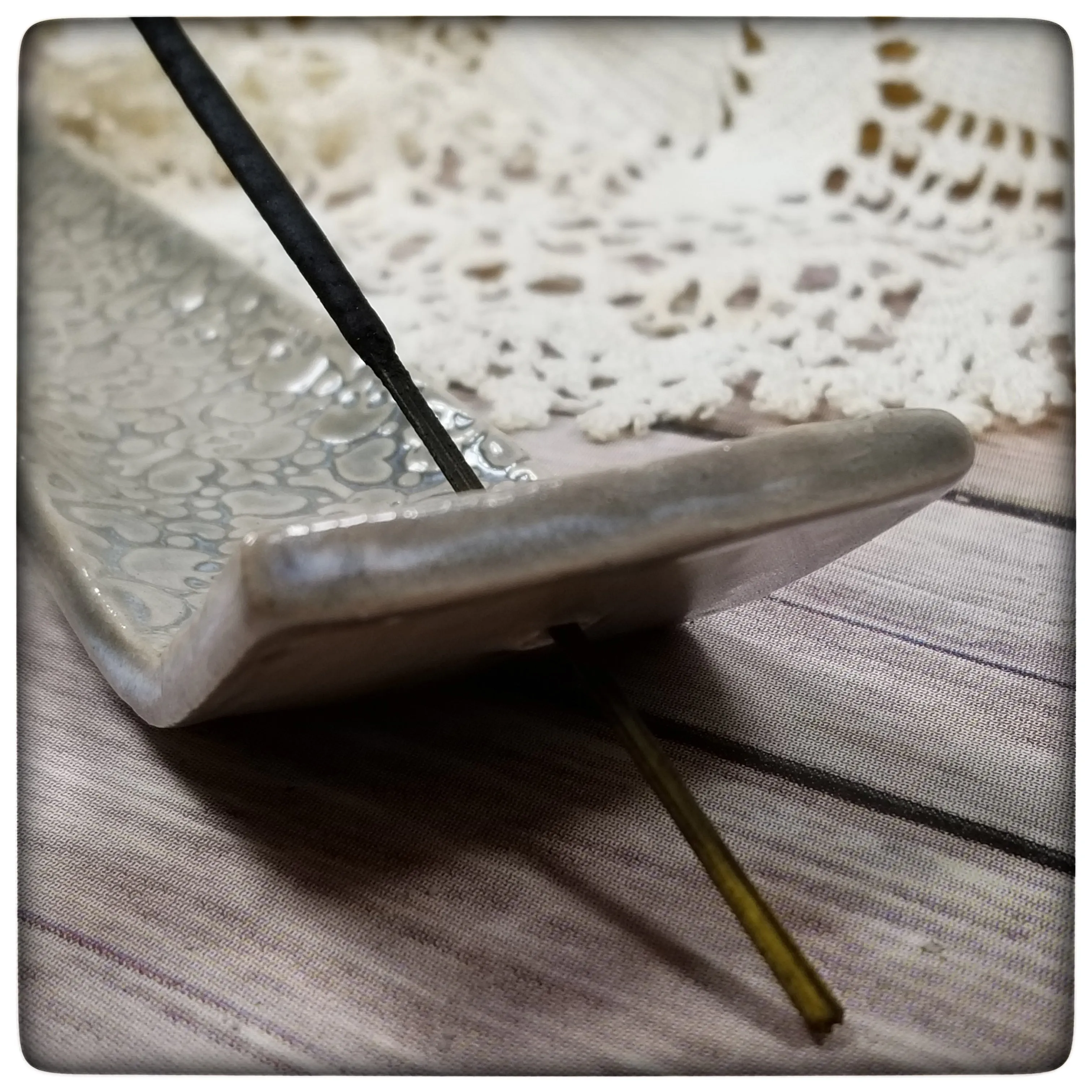 Skull incense burner