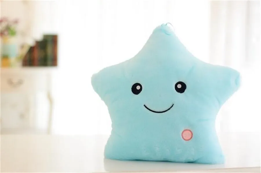Soft Plush Luminous Star Cushion