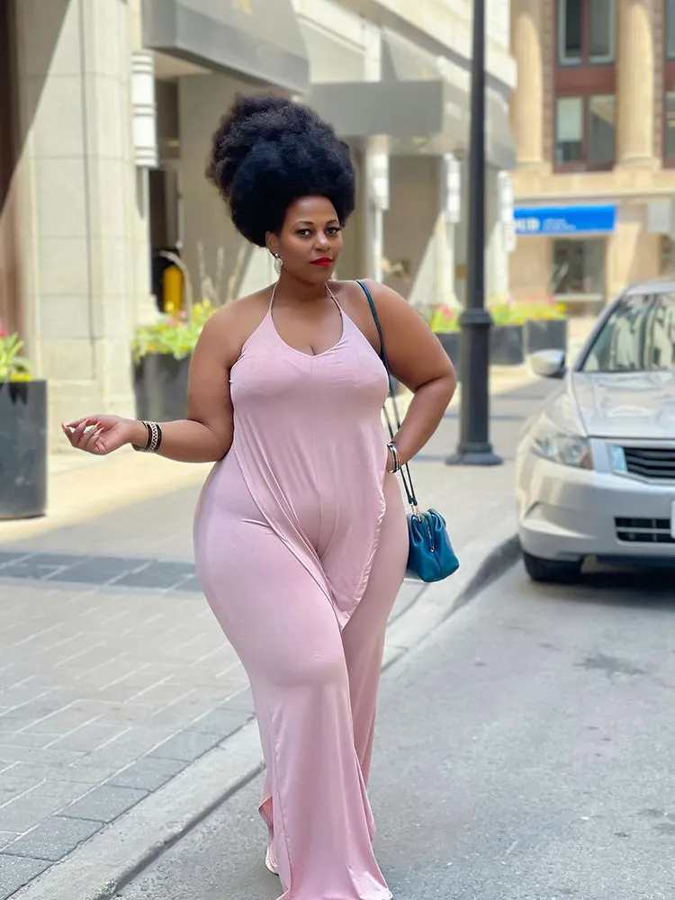 Solid Color Graceful Ruffle Dress