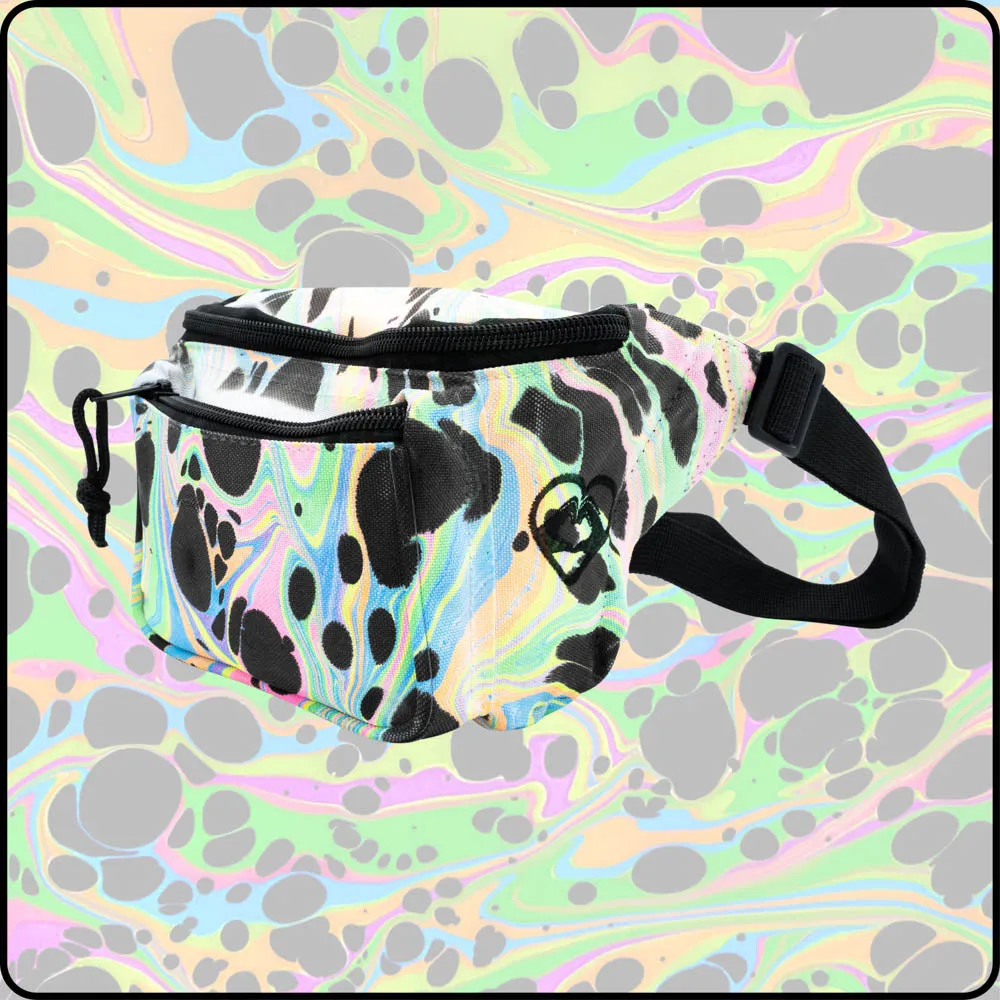 Space Spiders UV Hydro-Dipped Fanny Pack