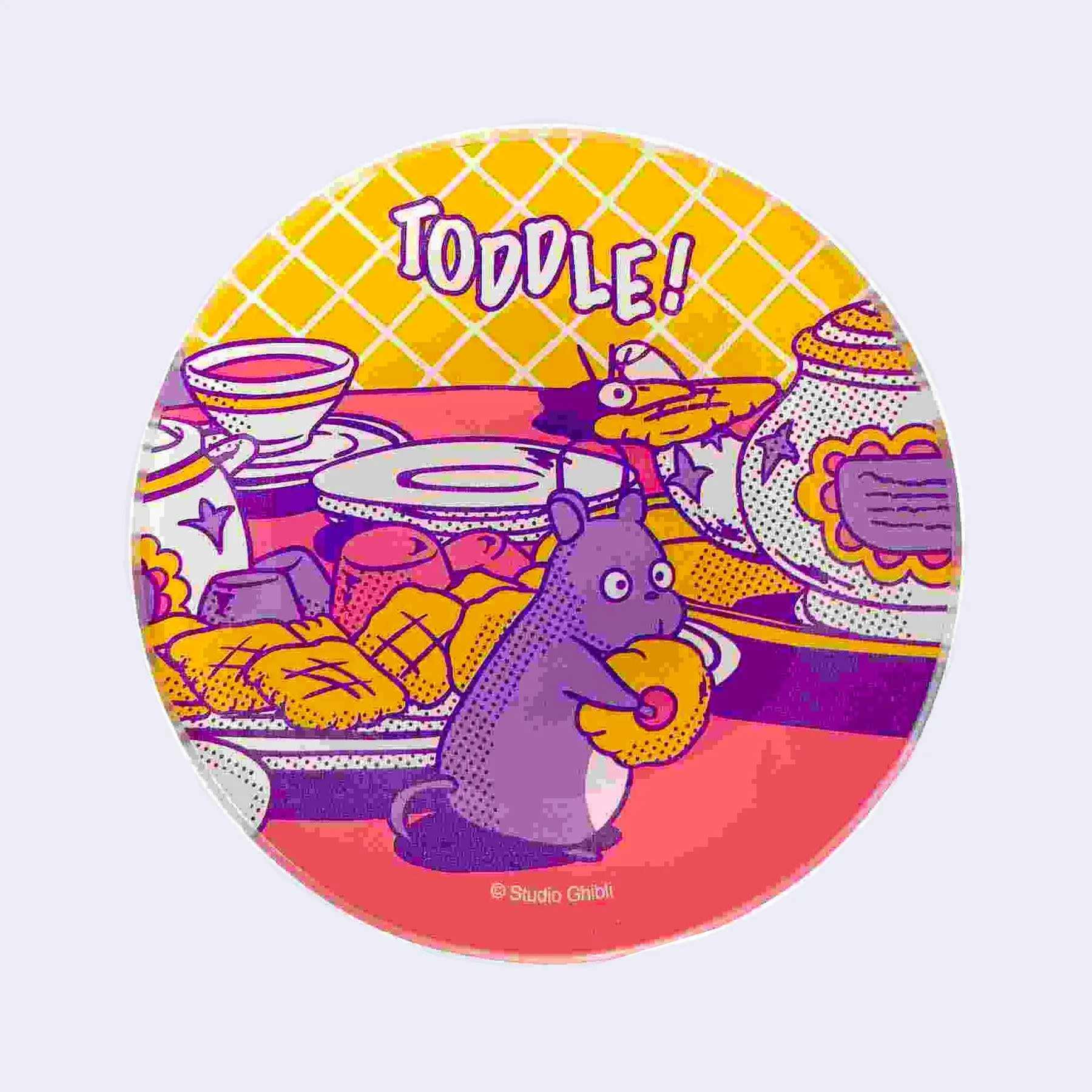 Spirited Away - Mini Glass Plate (Toddle!)
