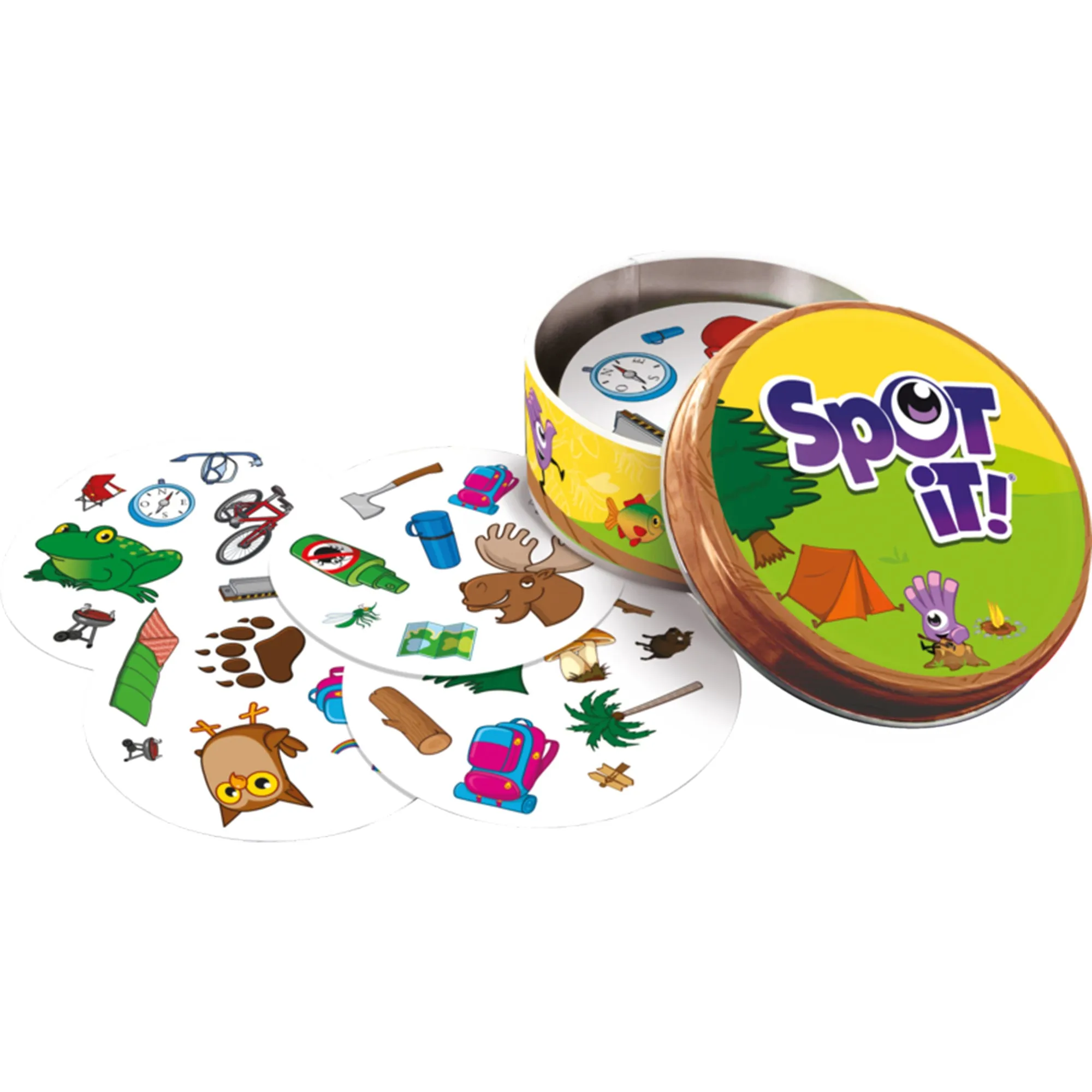 Spot it! Camping (Eco Sleeve) ML