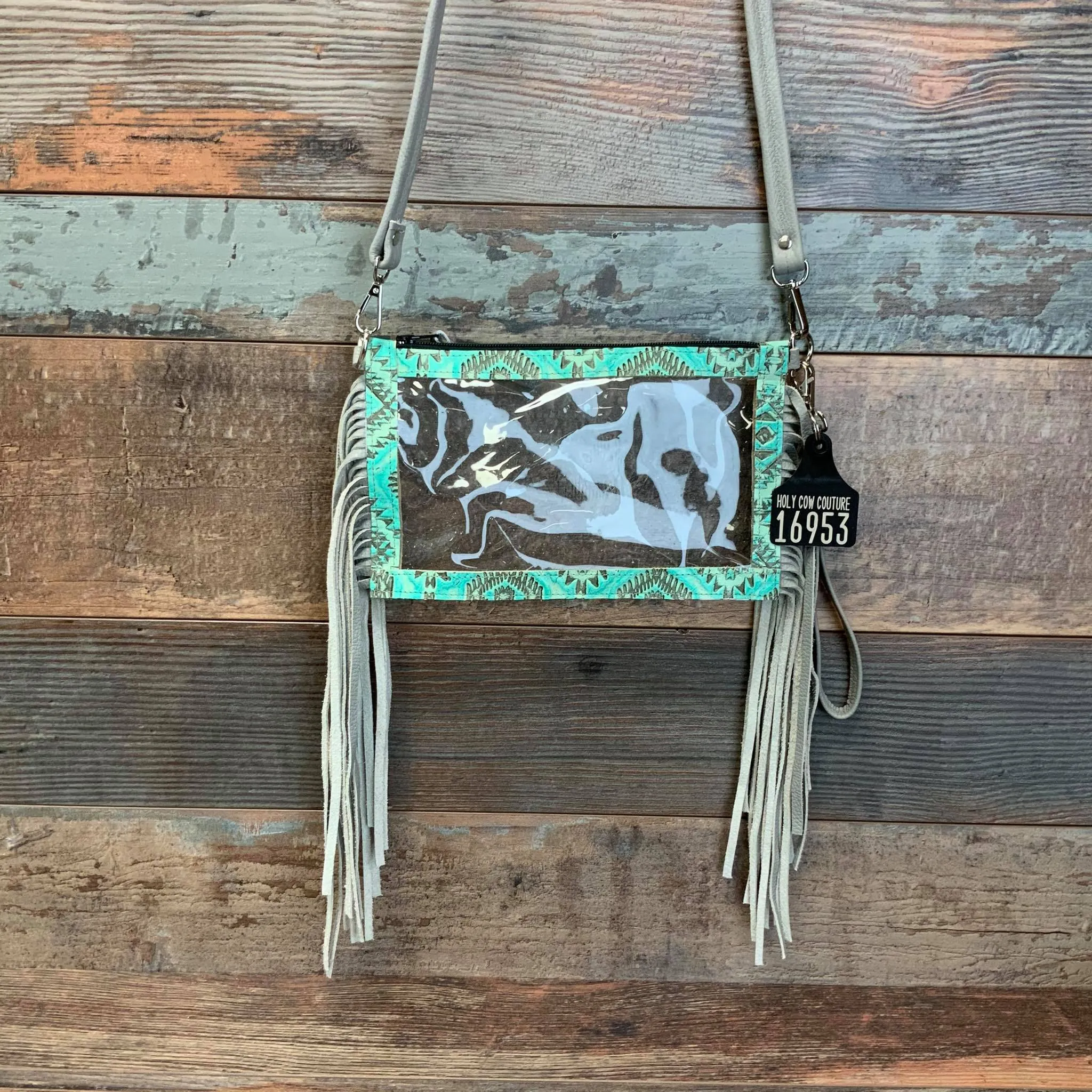 Stadium Ranch Hand - Turquoise Aztec Embossed