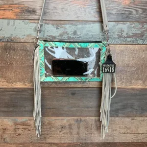 Stadium Ranch Hand - Turquoise Aztec Embossed