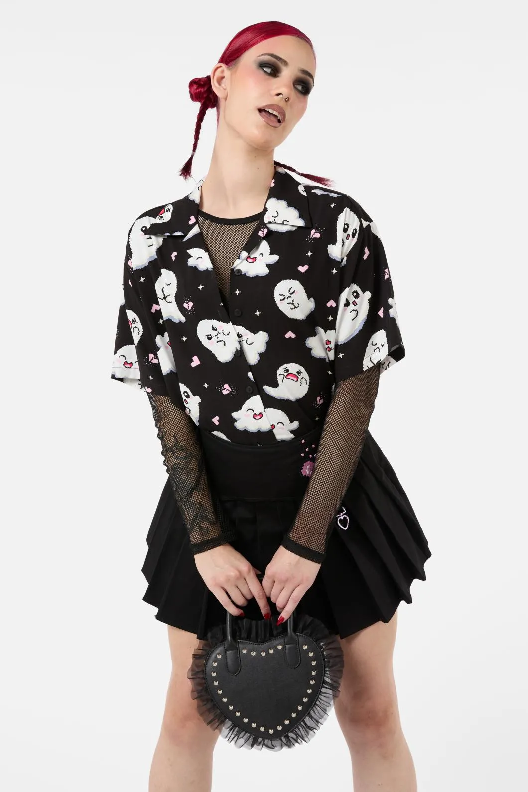 Studded Heart Bag