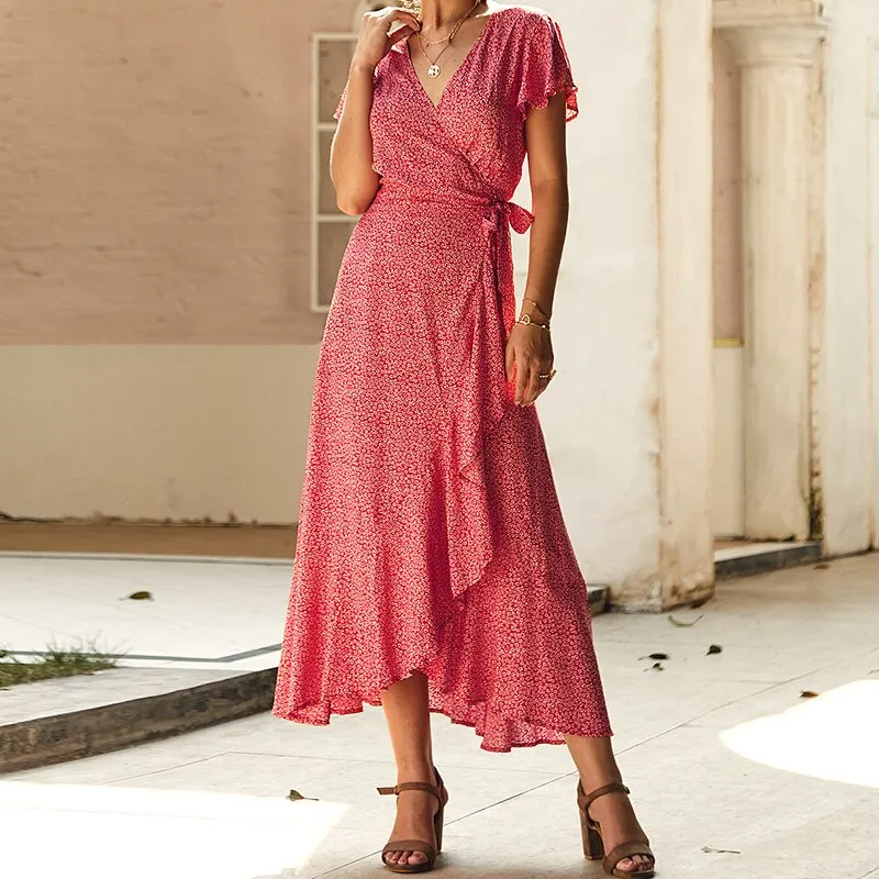 Summer Vacation Graceful Holiday Dress