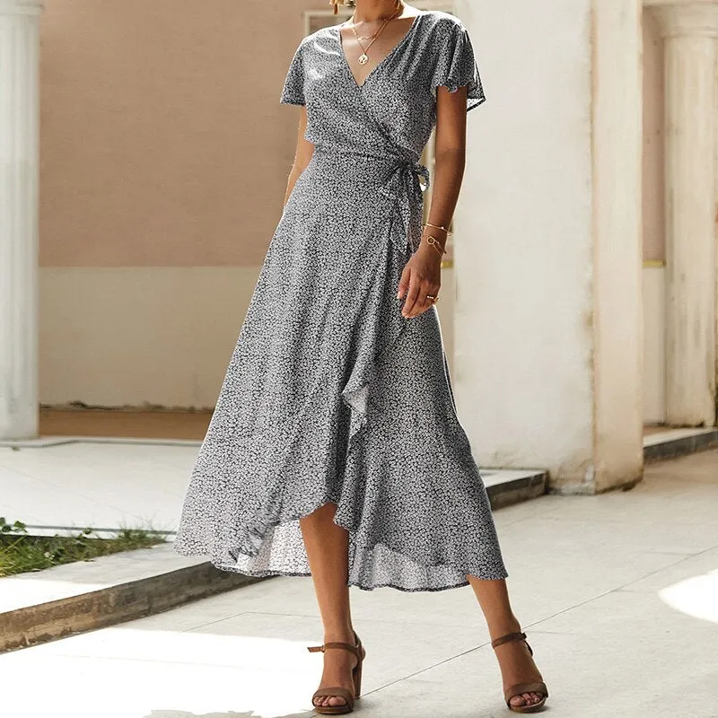 Summer Vacation Graceful Holiday Dress
