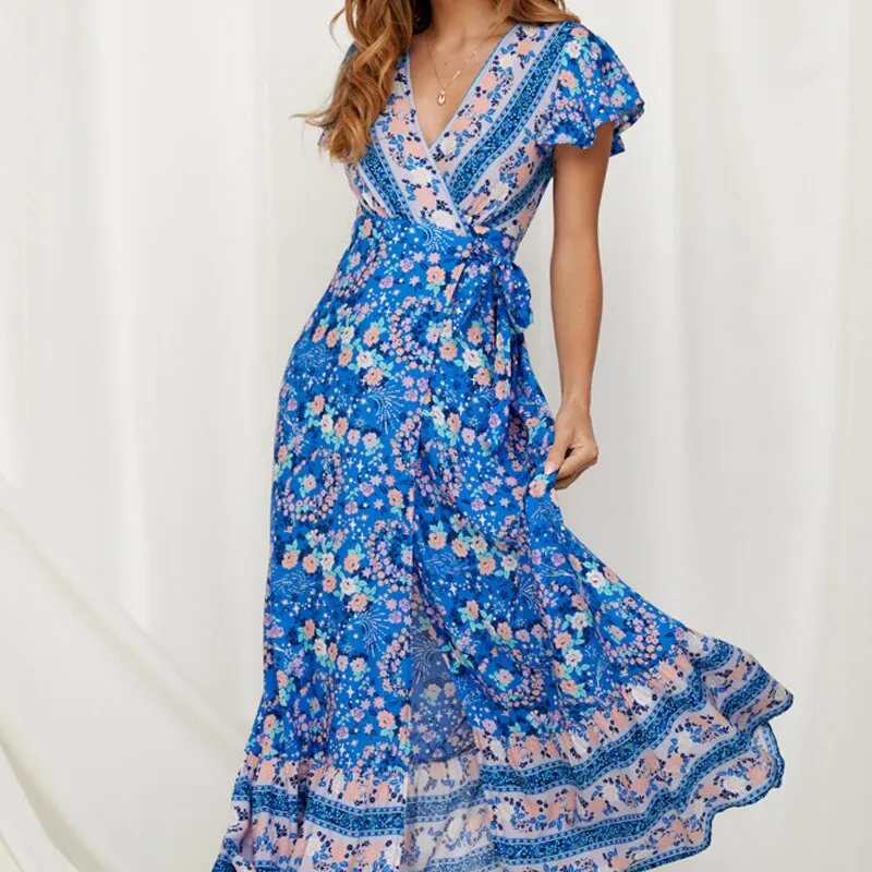 Summer Vacation Graceful Holiday Dress