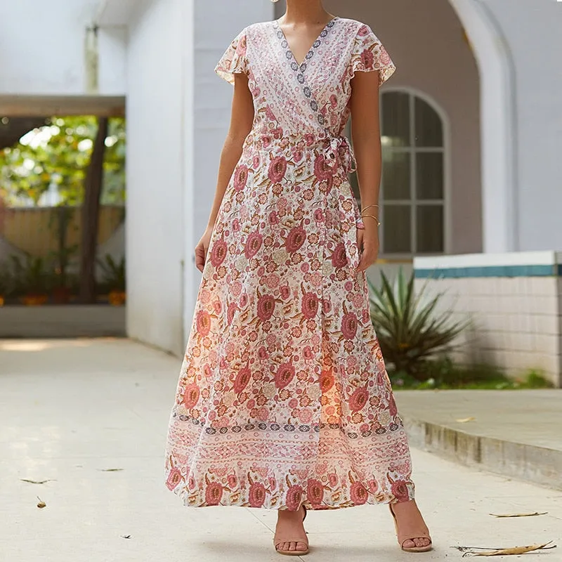 Summer Vacation Graceful Holiday Dress