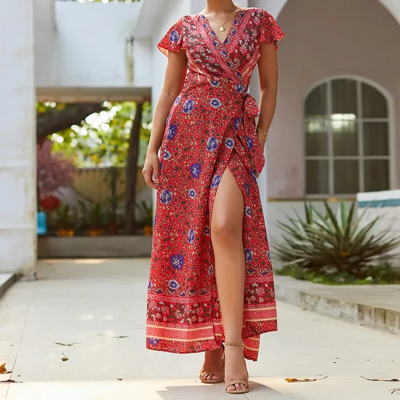Summer Vacation Graceful Holiday Dress