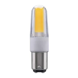 T4 Mini LED Bulb, 4 Watt, 480 Lumens, 3000K, BA15d Double Bayonet Base