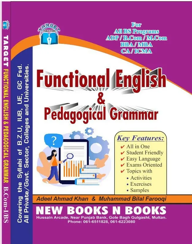 Target Functional English & Pedagogical Grammar