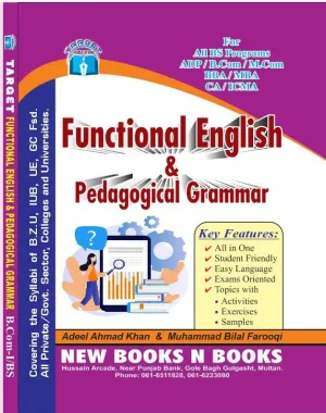 Target Functional English & Pedagogical Grammar