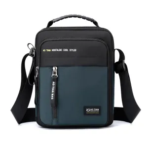 Tech-Savvy Oxford Messenger Bag