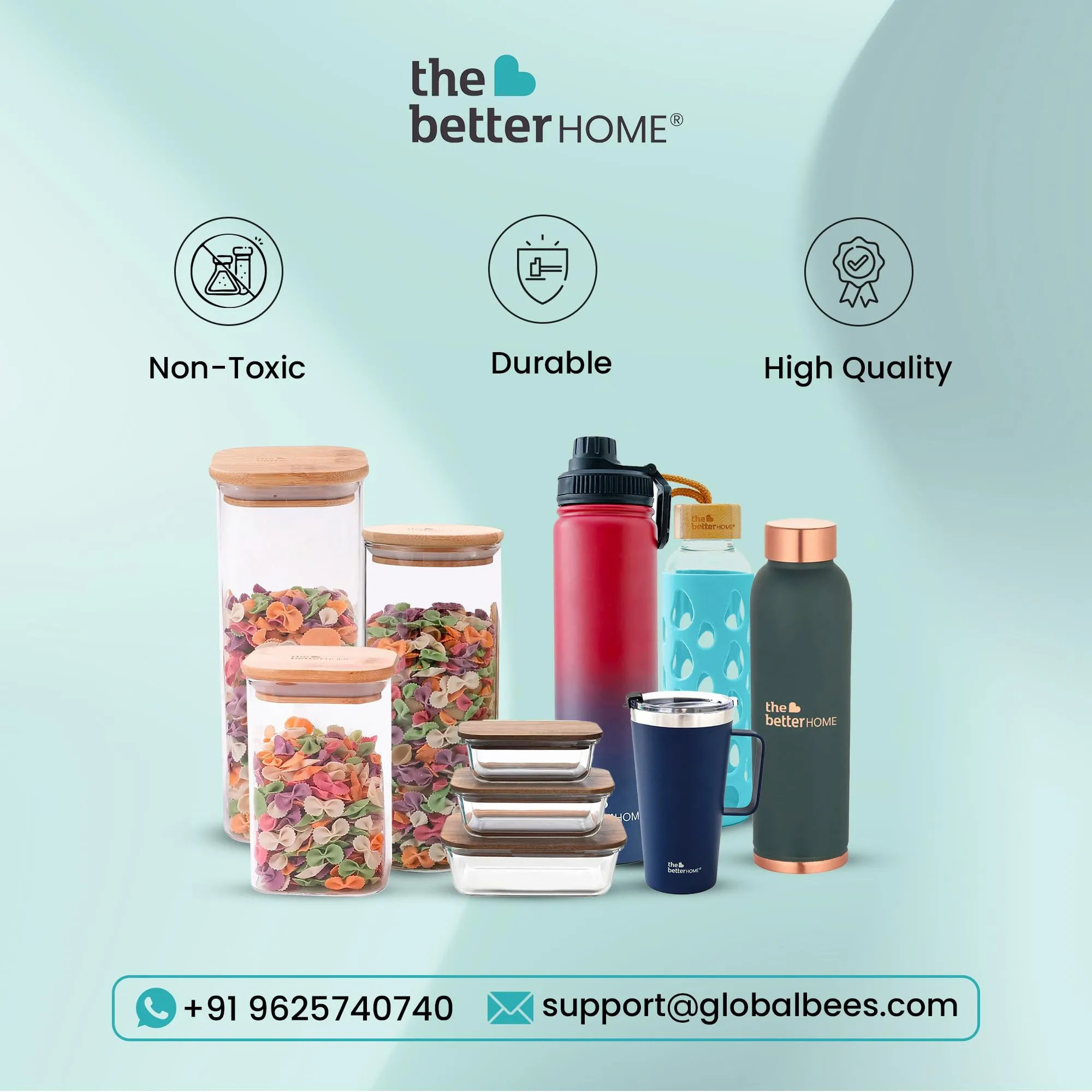 The Better Home 20L Dustbin For Kitchen | Dustbin For Bathroom | 45cm Automatic Smart Sensor Dustbin For Bedroom | Steel Dustbin With Lid | Dustbin For Office | Garbage Bin - Golden