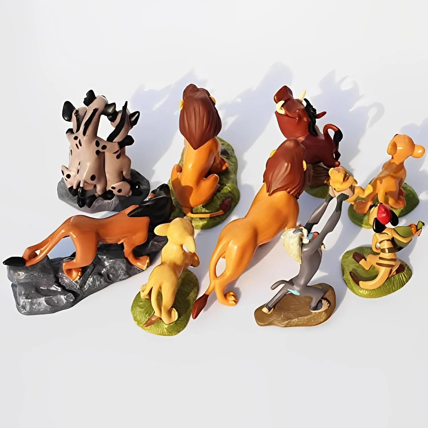The Lion King| Set Of 9 PVC Action Figures | 10 Cms |