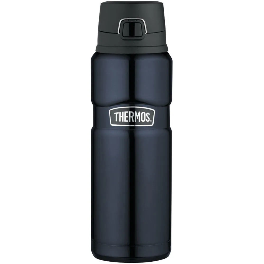 Thermos Stainless King Stainless Steel, Vacuum Insulated Drink Bottle - Midnight Blue - 24 oz.
