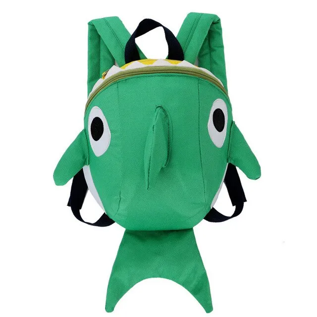 Toddler Backpack Lovely Kindergarten Cartoon Animal Shark Backpack